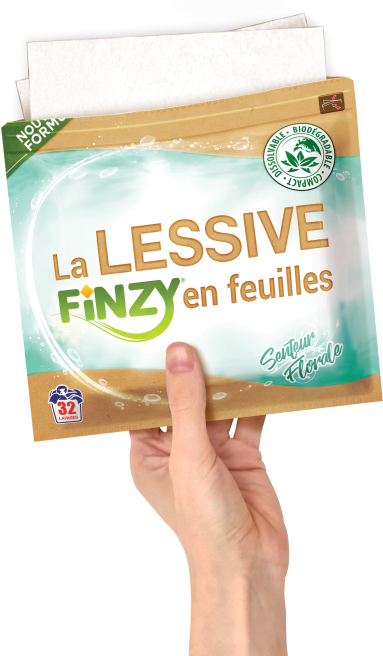 Lessive en feuilles